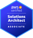 Insignia oficial de AWS Solutions Architect