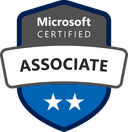 Insignia oficial de Microsoft Azure AI Engineer