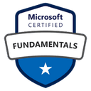 Insignia oficial de Microsoft Azure AI Fundamentals