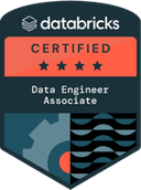 Insignia oficial de Databricks Data Engineer