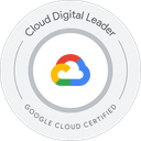 Insignia oficial de Google Cloud Digital Leader
