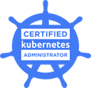 Insignia oficial de Linux Foundation Kubernetes Administrator