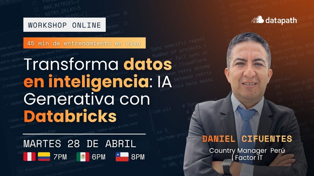 Transforma datos en inteligencia: IA Generativa con Databricks