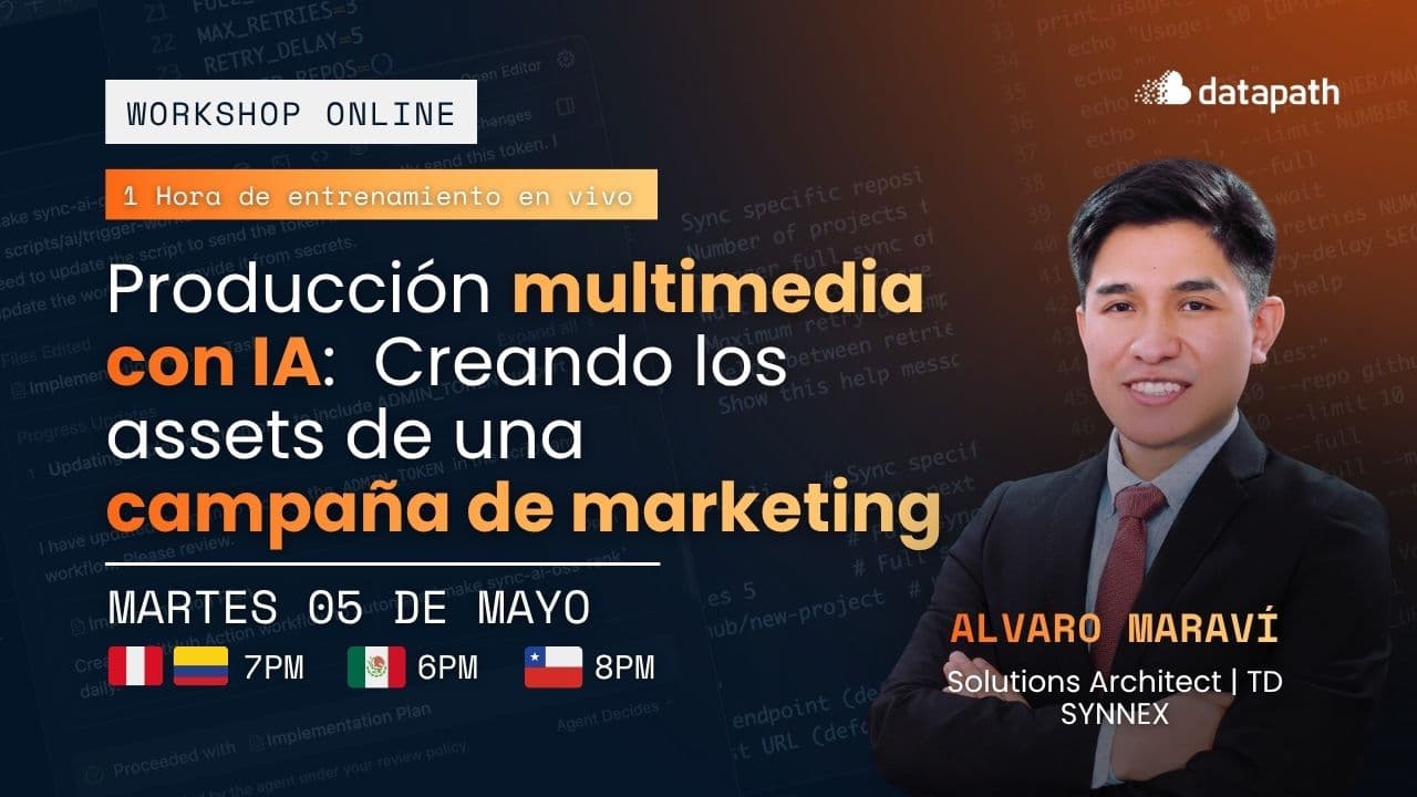 Producción Multimedia con IA: Creando los assets de una campaña de Marketing