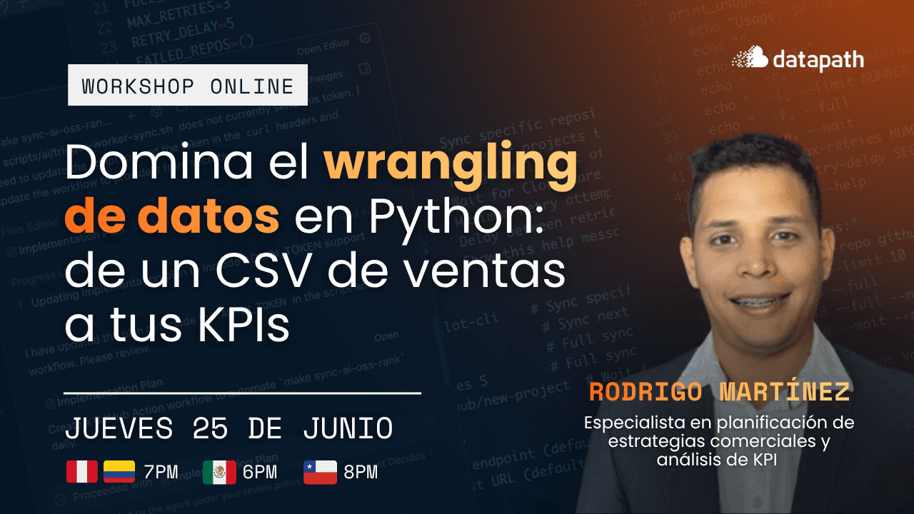 Domina el wrangling de datos en Python: de un CSV de ventas a tus KPIs