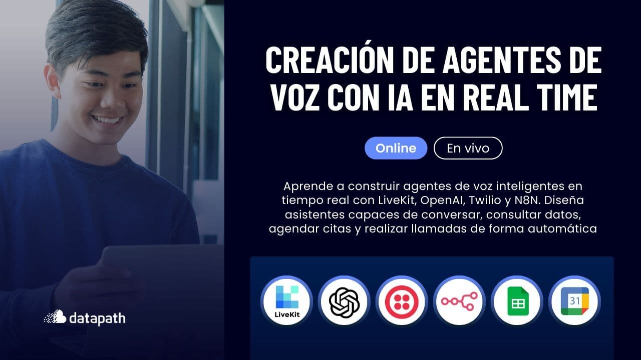 Creación De Agentes De Voz con IA En Tiempo Real