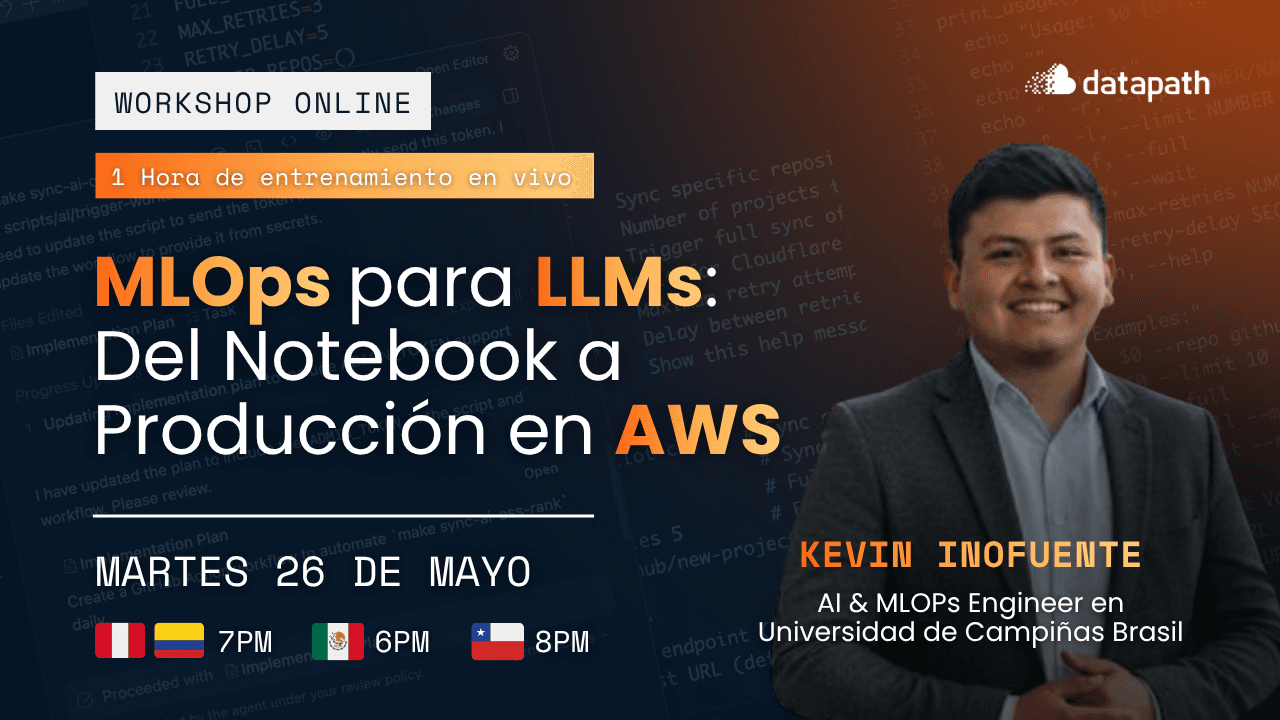 MLOps para LLMs: Del Notebook a Producción en AWS